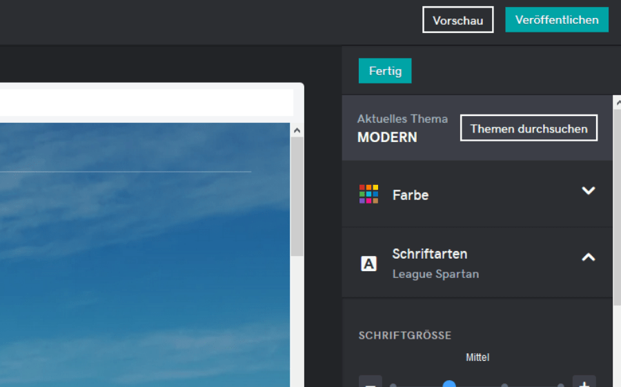 Firmenhomepage erstellen mit GoDaddy Schritt 3.5