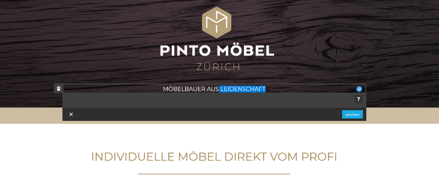 Firmenhomepage erstellen mit Jimdo Schritt 3