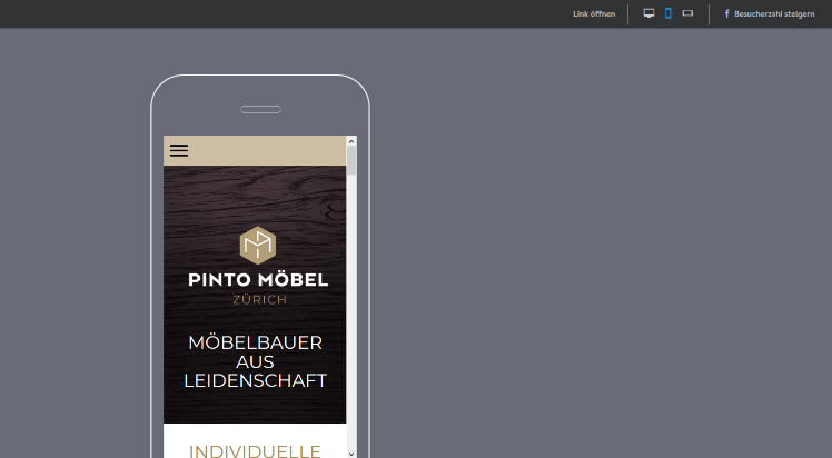 Firmenhomepage erstellen mit Jimdo Schritt 6.2