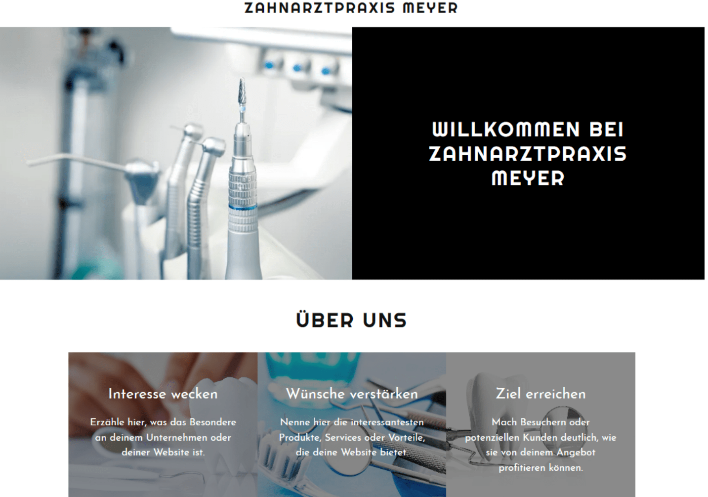 Website für Ärzte erstellen - Beispiel 5