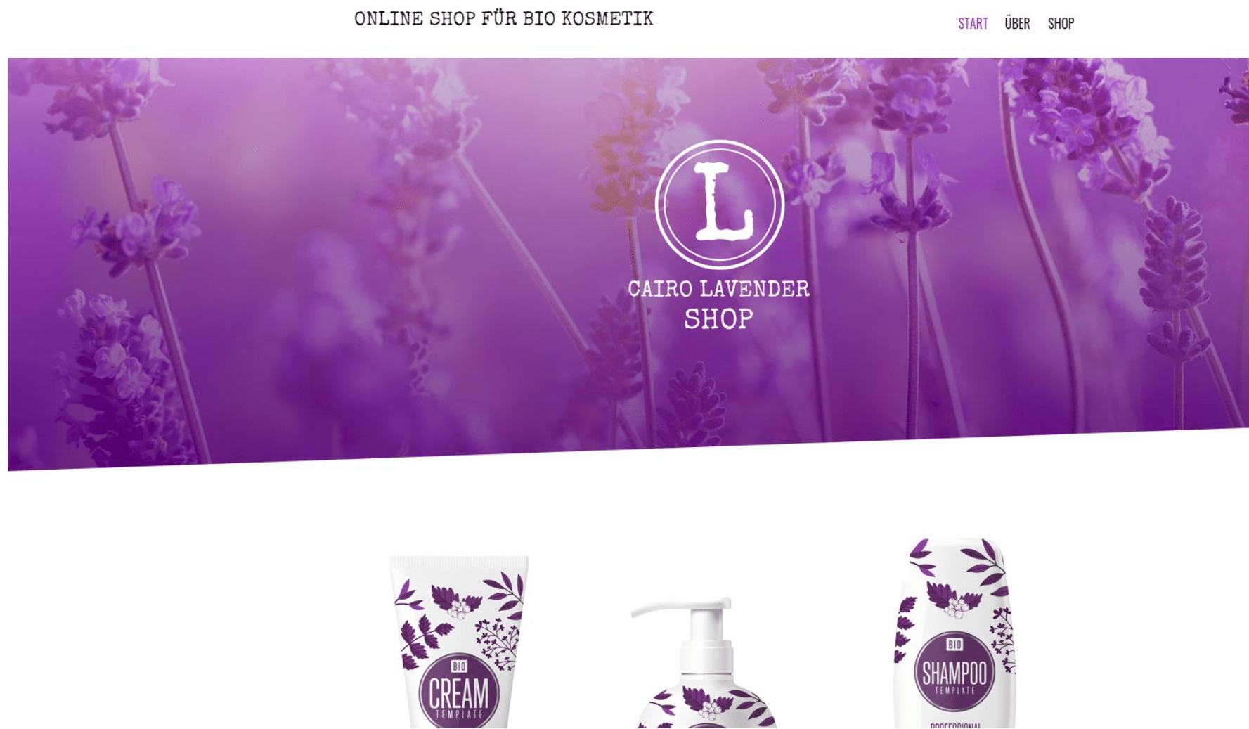 Eigenen Online-Shop erstellen - Beispiel 6