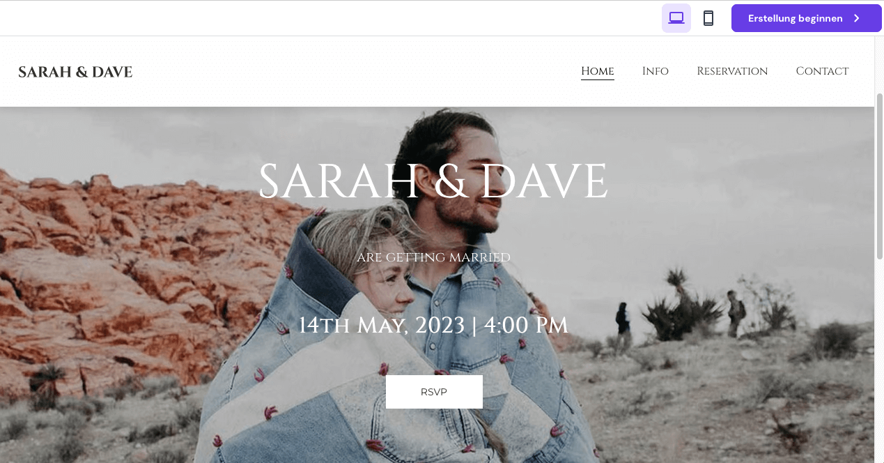 Hostinger Wedding Template