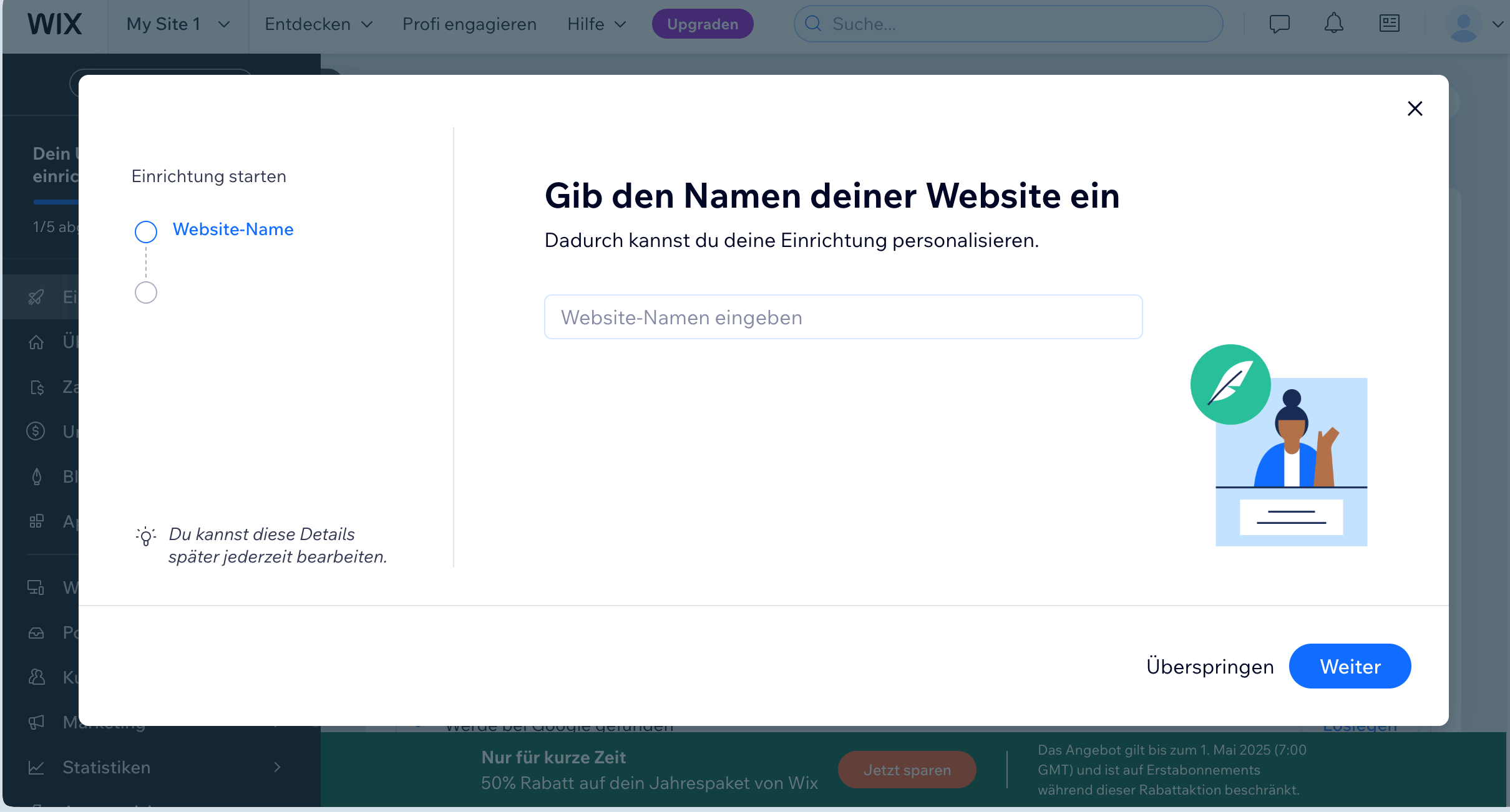 Wix Web-Builder