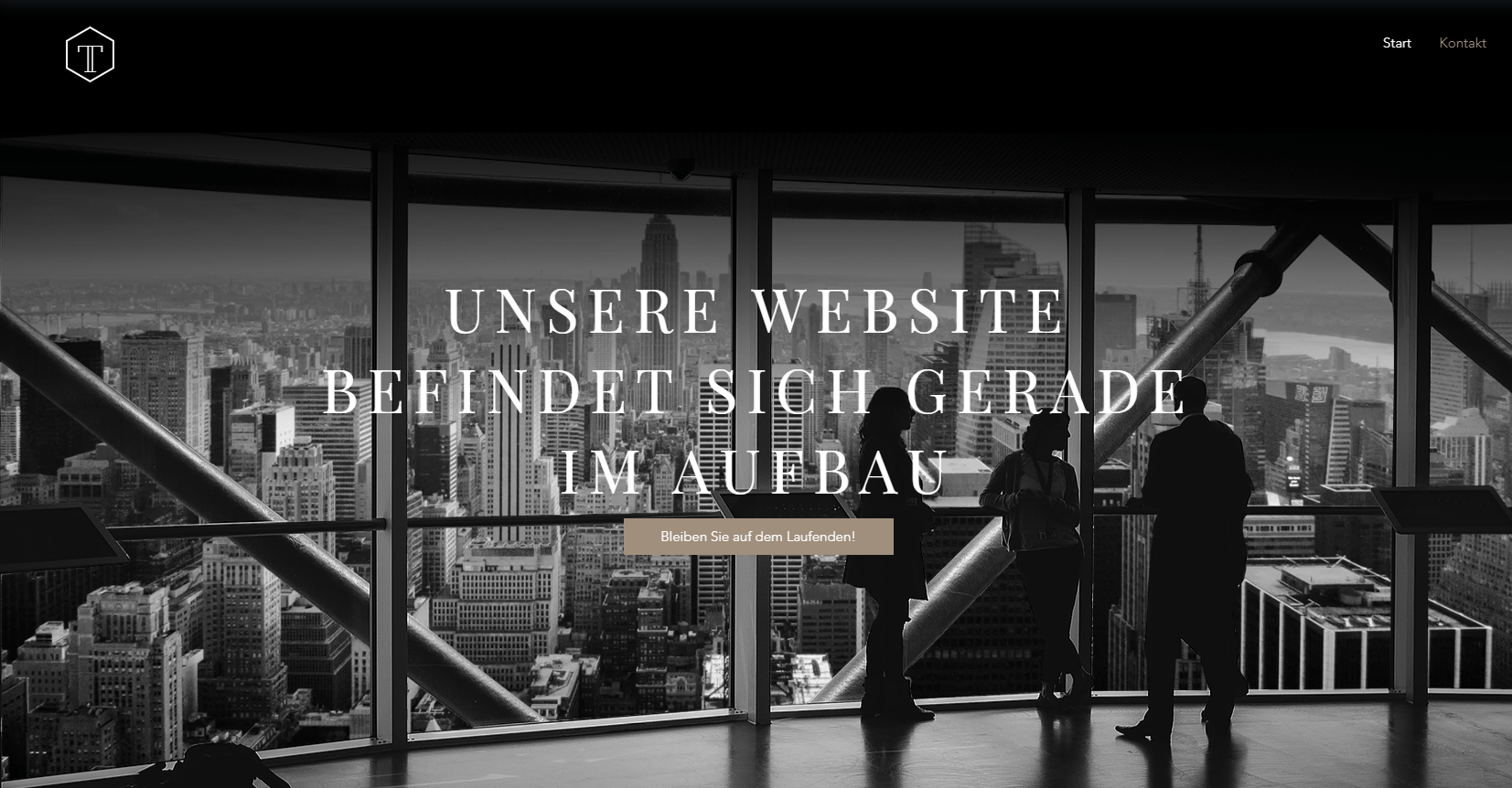 Website erstellen mit Mac (Webdesign): Wix Beispieltemplate 1