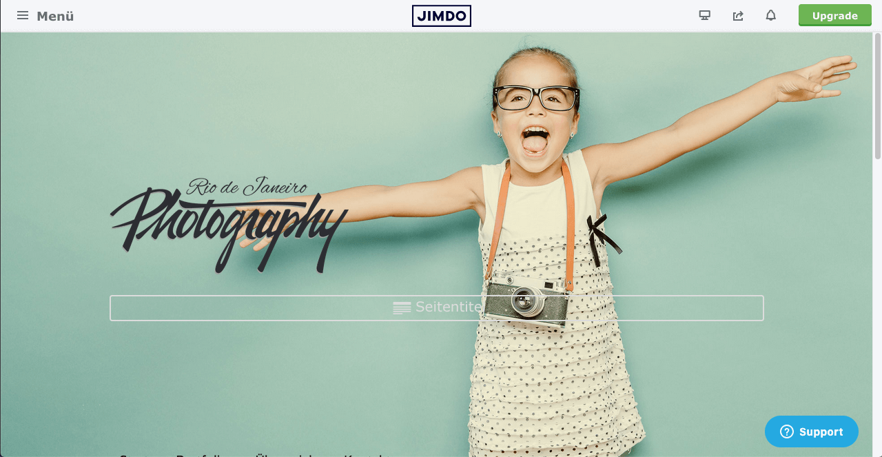 Jimdo Foto Blog