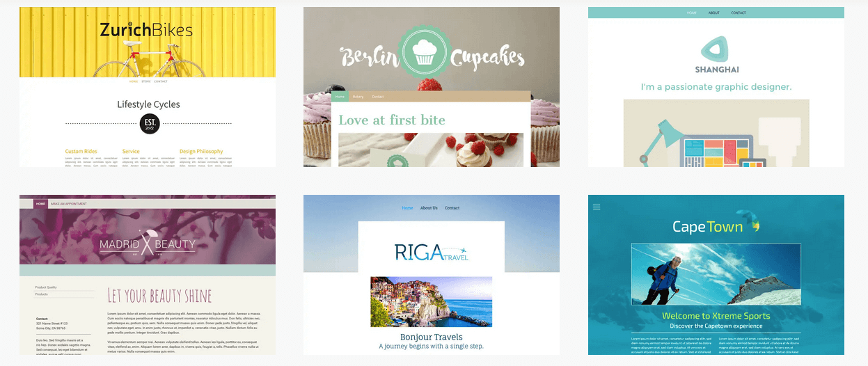 Jimdo Firmen Vorlagen Website Template